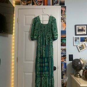 Green Maxi Dress
